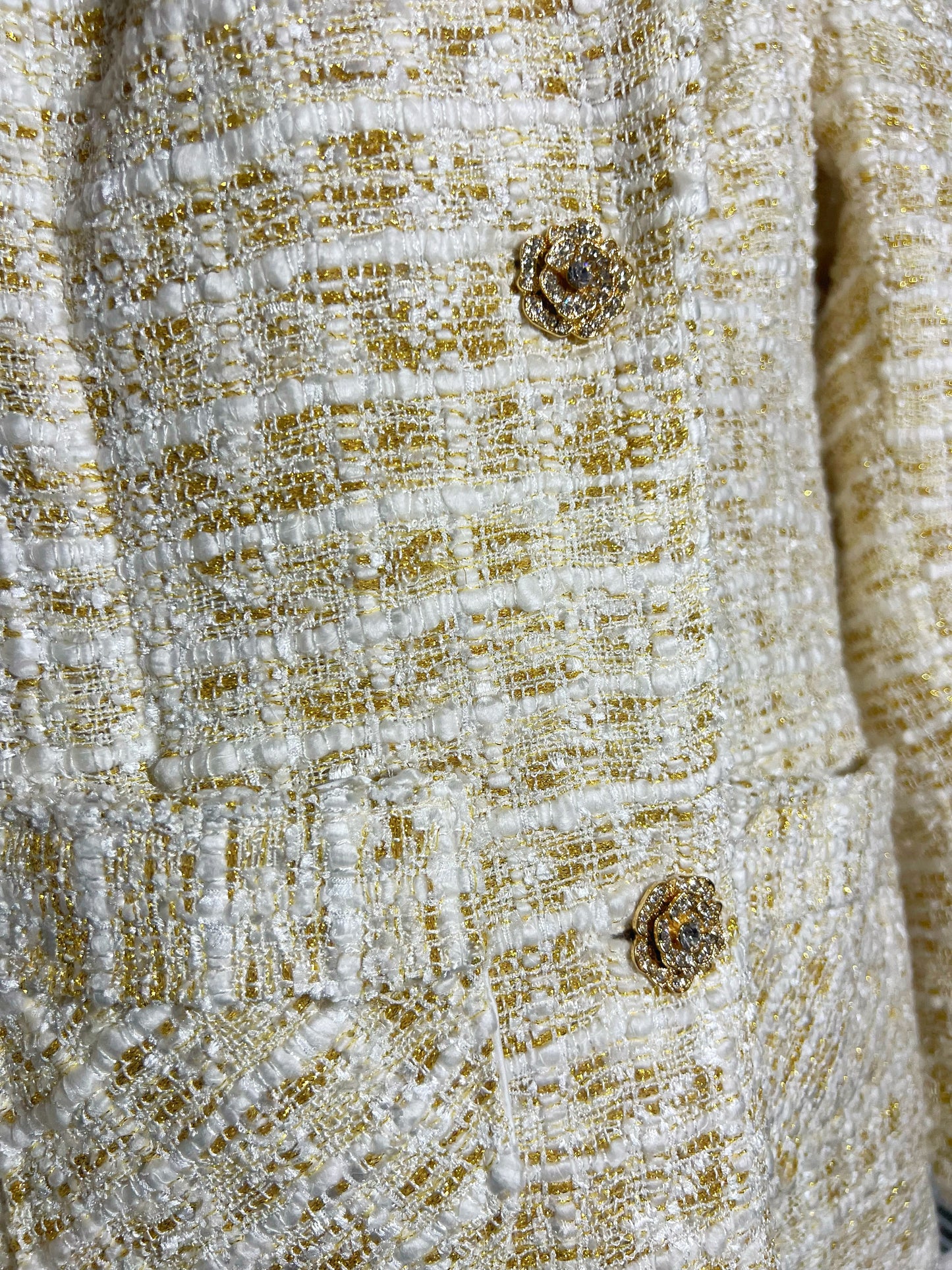 Gold blazer
