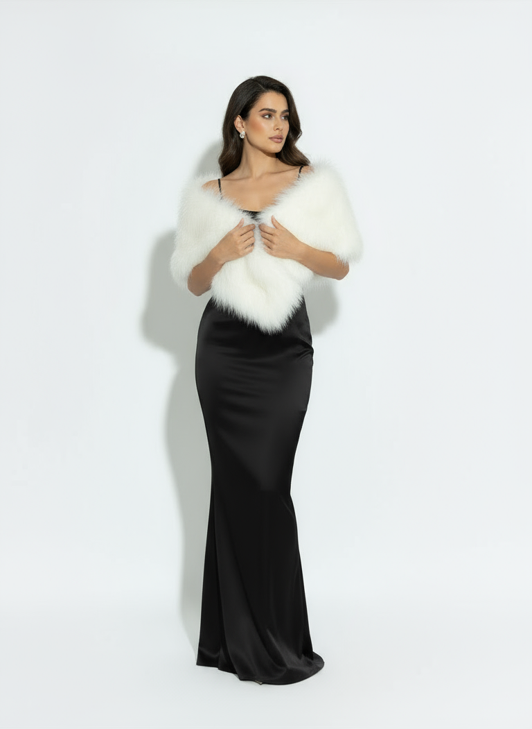 Chalk white Shoulder Wrap